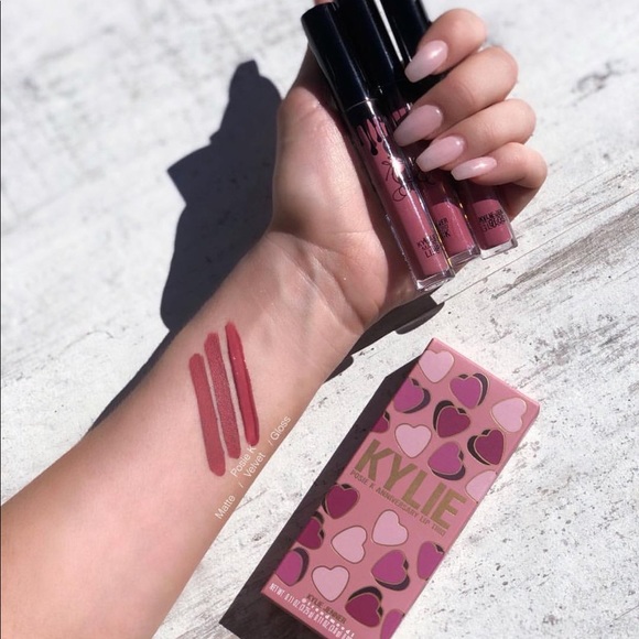 2/3 Kylie Cosmetics Posie K Trio Bundle - Picture 6 of 7